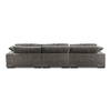 Plunge Large Sectional Charcoal, Sectional Sofa by Moe's Home, 147.5" width x 34" height x 46" depth thumbnail 3