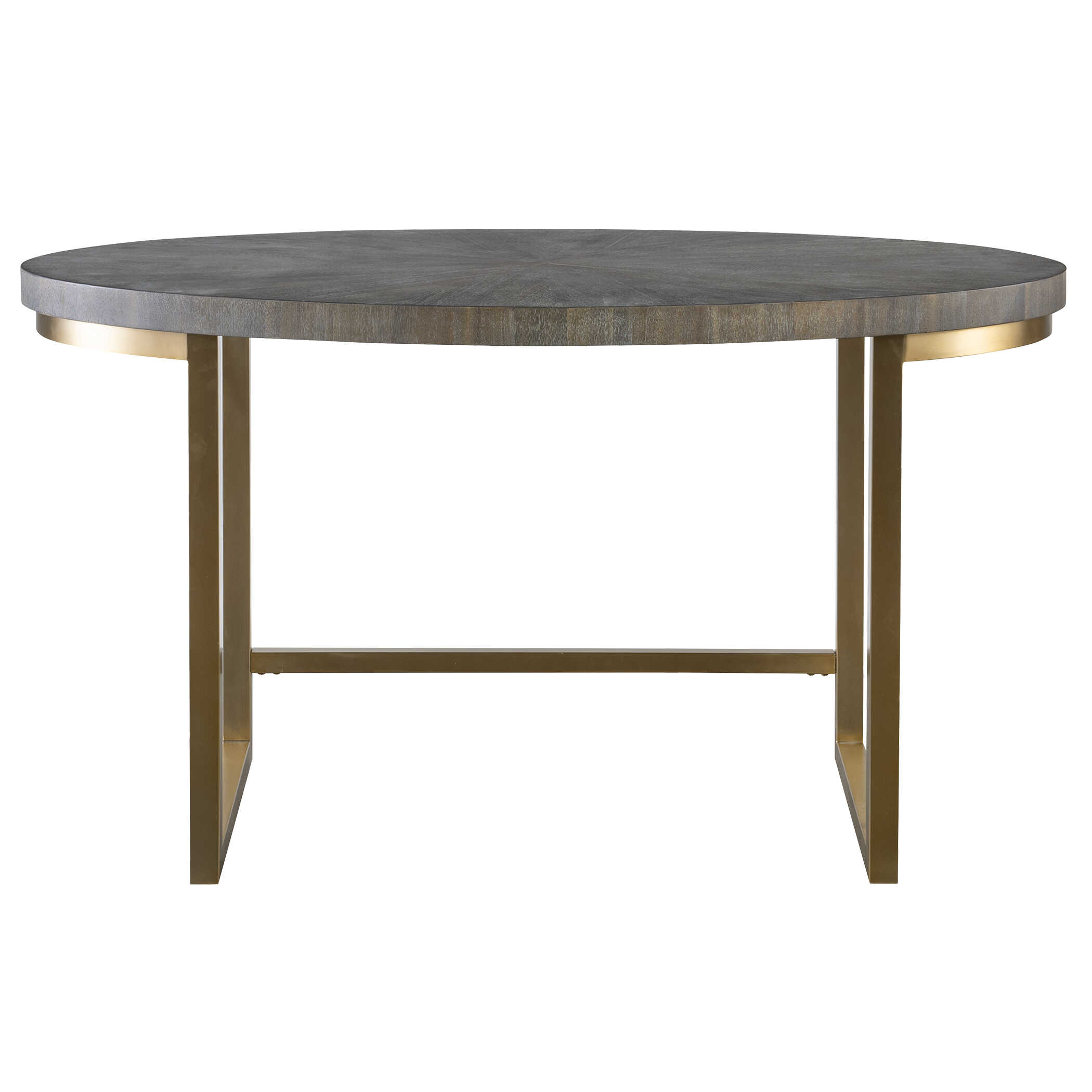 Taja Walnut Oval Desk Taja Walnut Oval Desk large image