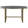 Taja Walnut Oval Desk 5 Taja Walnut Oval Desk thumbnail 5
