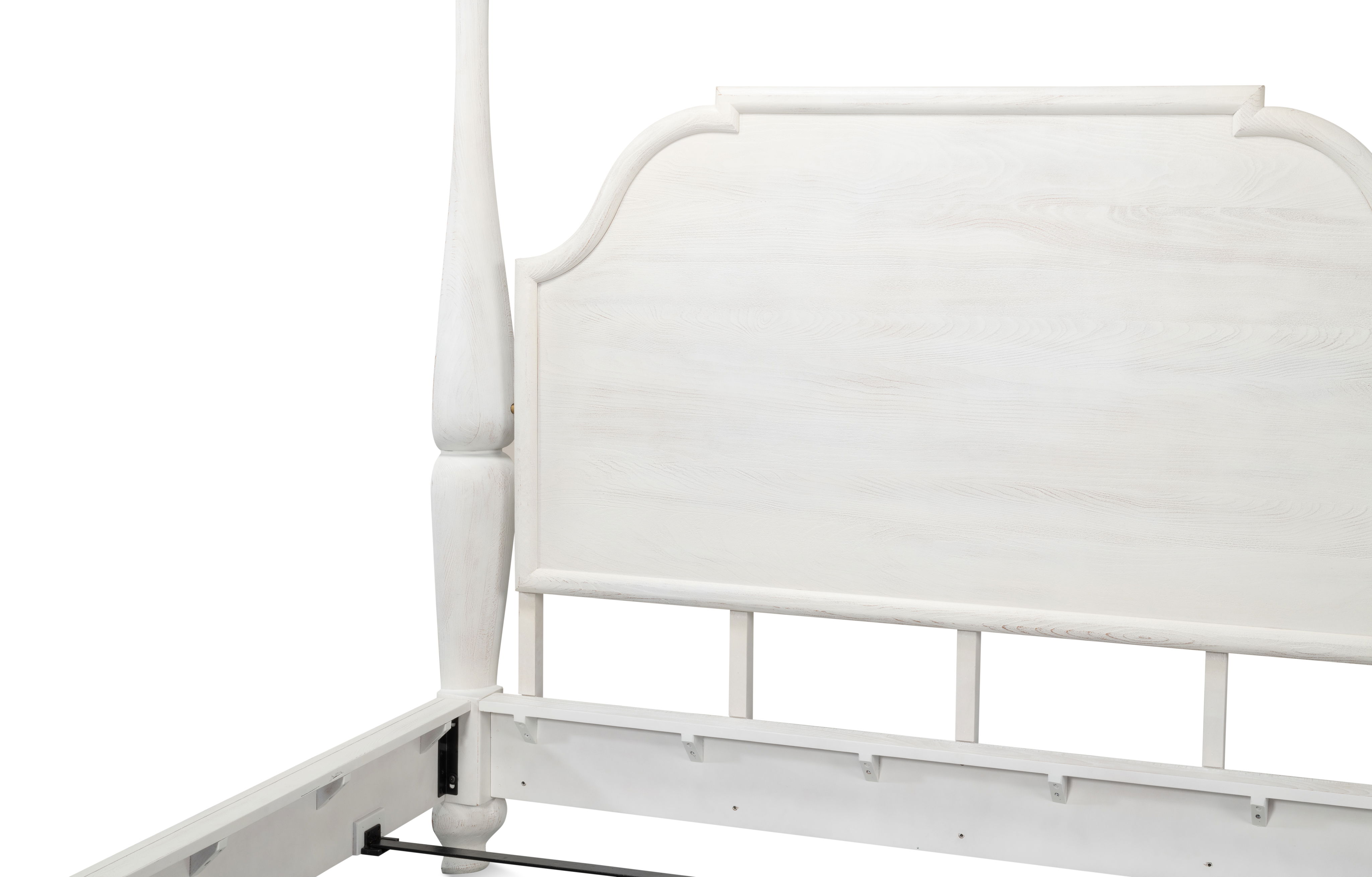 Madeline Bungalow Bed King Bungalow Wht large image 