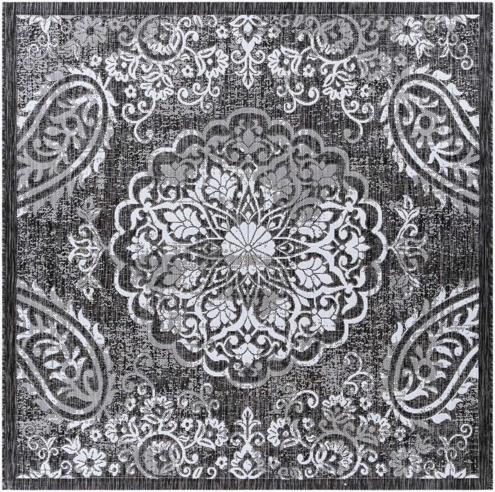 Eagean Machine Woven Rug, by Surya, 6'6.74" length x 6'6.74" width