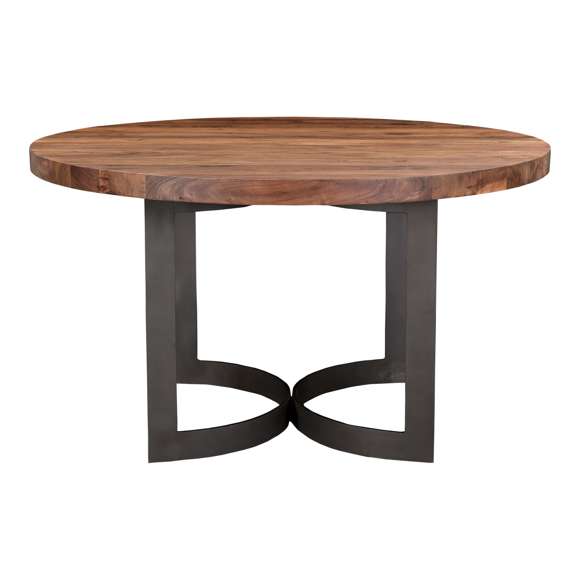 Bent Round Dining Table 54in, by Moe's Home, 54" width x 30" height x 54" depth View 1