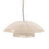 Alecia Pendant Light White, by Dovetail, 36" width x 13" height x 36" depth thumbnail 1