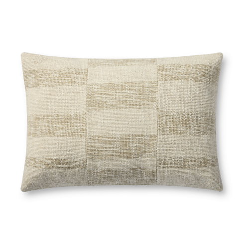 Brigette Romanek x Loloi Beige Pillow