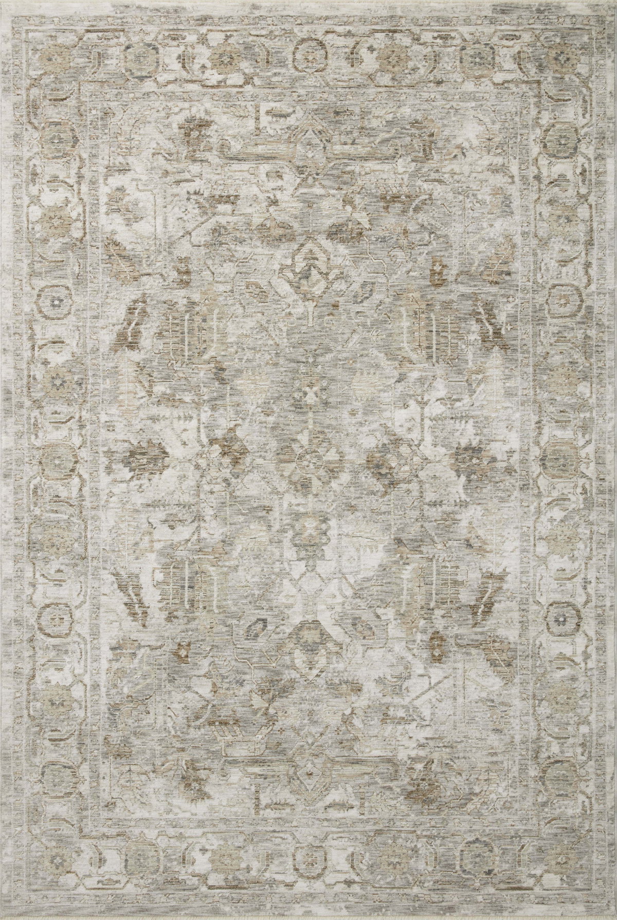 Amber Lewis x Loloi Honora Rug, 1'6" length x 1'6" width View 1