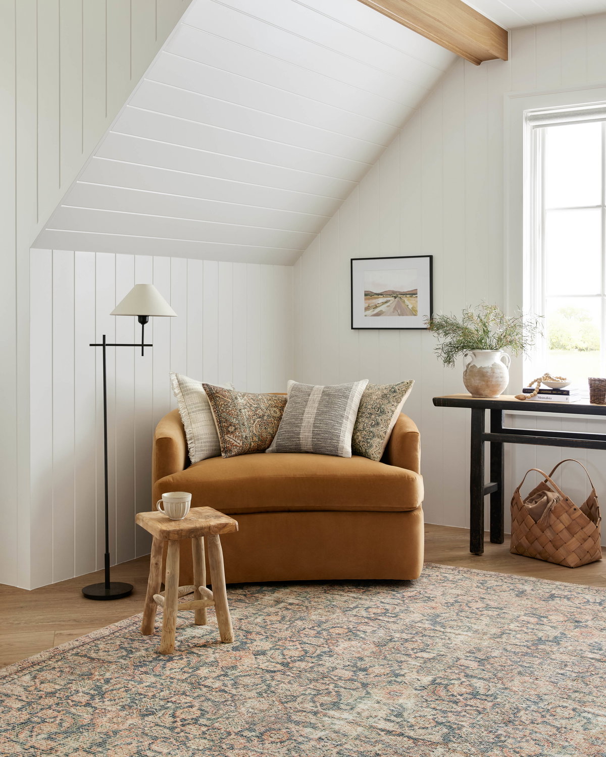 Angela Rose x Loloi Dusk Pillow, Decorative Pillow, 18" length x 18" width View 2