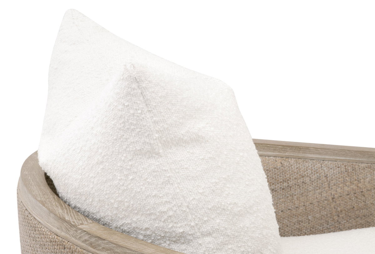 McGuire Swivel Club Chair, Accent Chair by Essentials for Living, 30" width x 35" height x 34.25" depth View 6