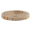 Kiernan Tray Light Natural, Decor by Dovetail, 15.75" width x 1.57" height x 15.75" diameter x 15.75" depth thumbnail 1