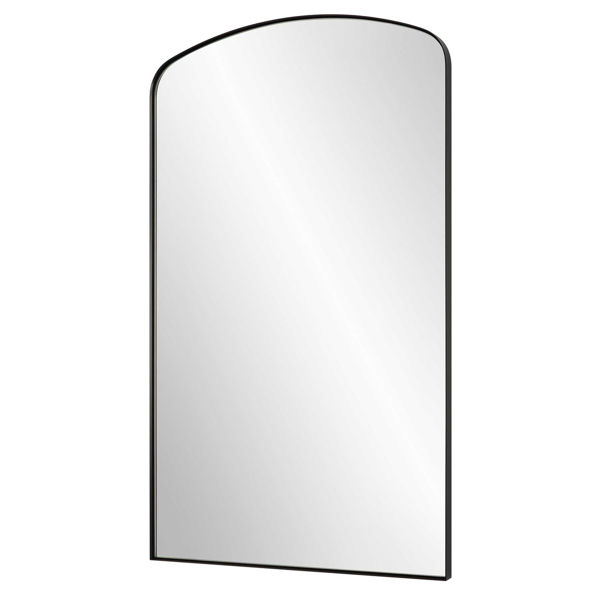 Tordera Black Arch Mirror, by Uttermost, 2' width x 3'4" height x 1" depth View 6
