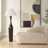 Pravin Dark Wood Floor Lamp, by Uttermost, 24.5" width x 64" height x 24.5" depth thumbnail 4