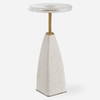Sora Glass Drink Table, Side & End Table by Uttermost, 12" width x 24" height x 12" depth thumbnail 1