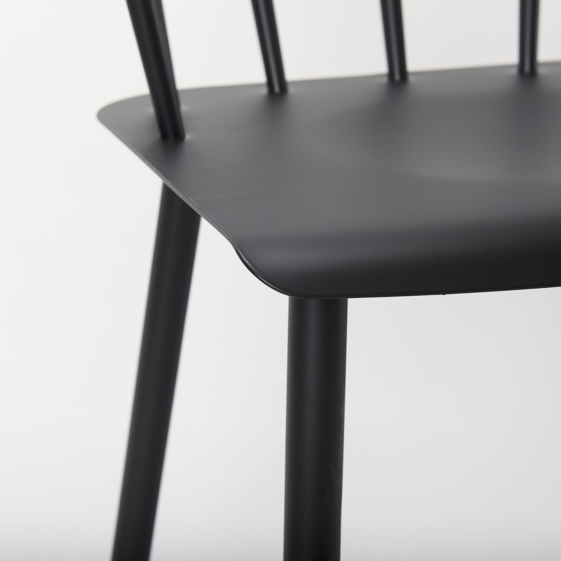 Colin Black Metal Bar Stool large image 