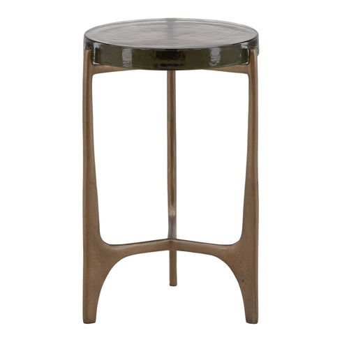 Corentin Side Table Antique Brass