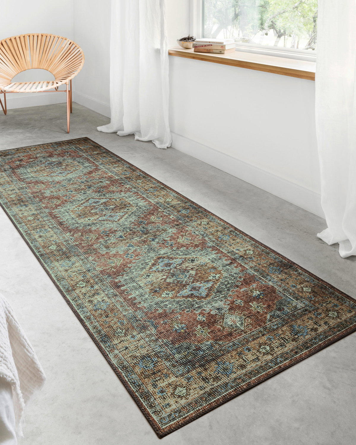 Loloi Skye Rug, 2'6" length x 7'6" width View 3