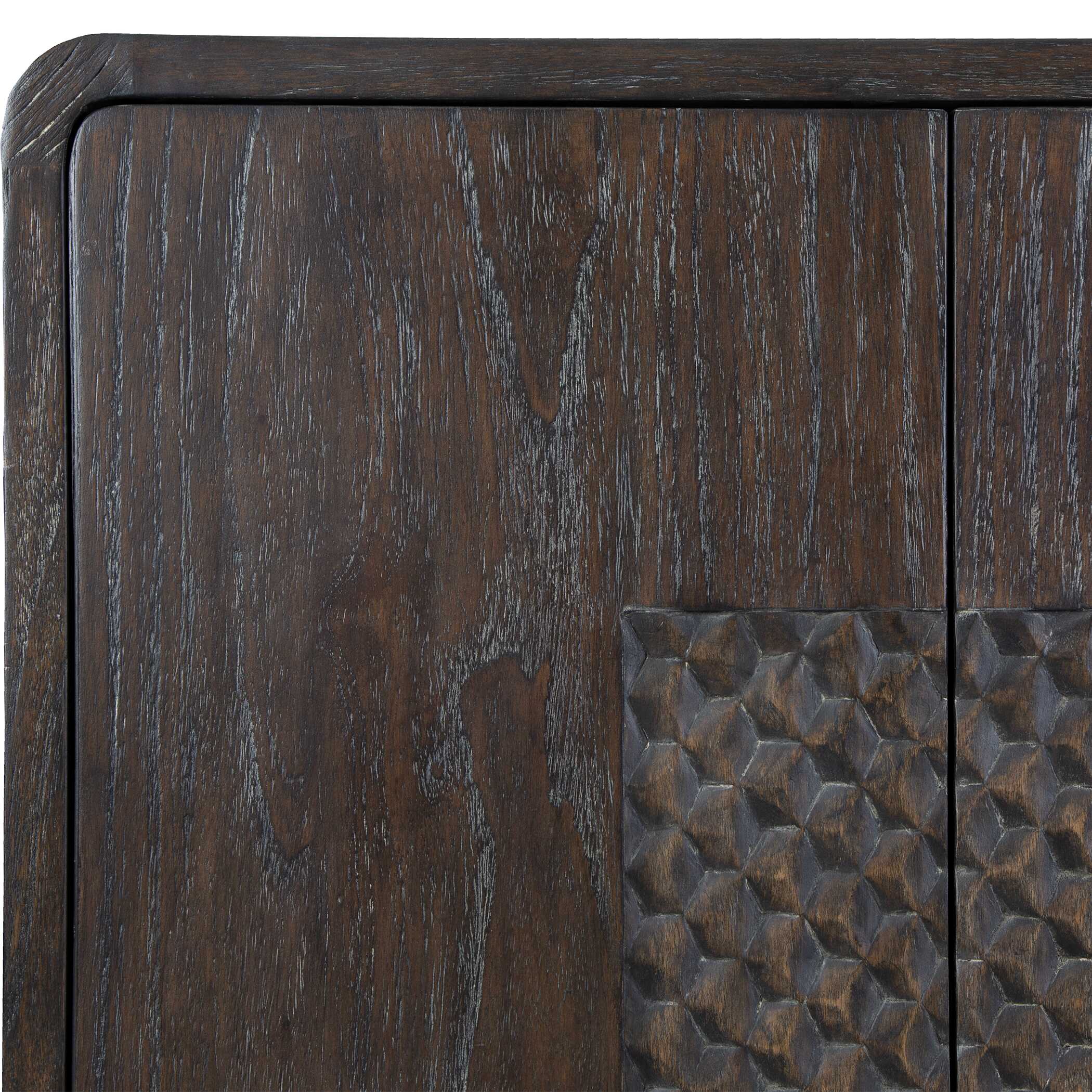 Hausen 2 Door Mid-Century Cabinet large image 