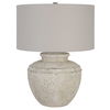 Artifact Aged Stone Table Lamp, by Uttermost, 18" width x 24.5" height x 18" depth thumbnail 5