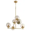 Edmonds 6 - Light Sputnik Modern Linear Chandelier thumbnail 1