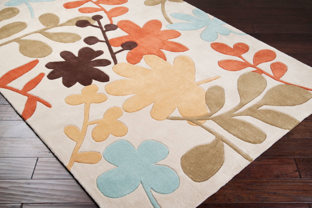 Cosmopolitan Handmade Rug, by Surya, 1'6" length x 1'6" width