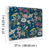 Butterfly House Navy Wallpaper thumbnail 9