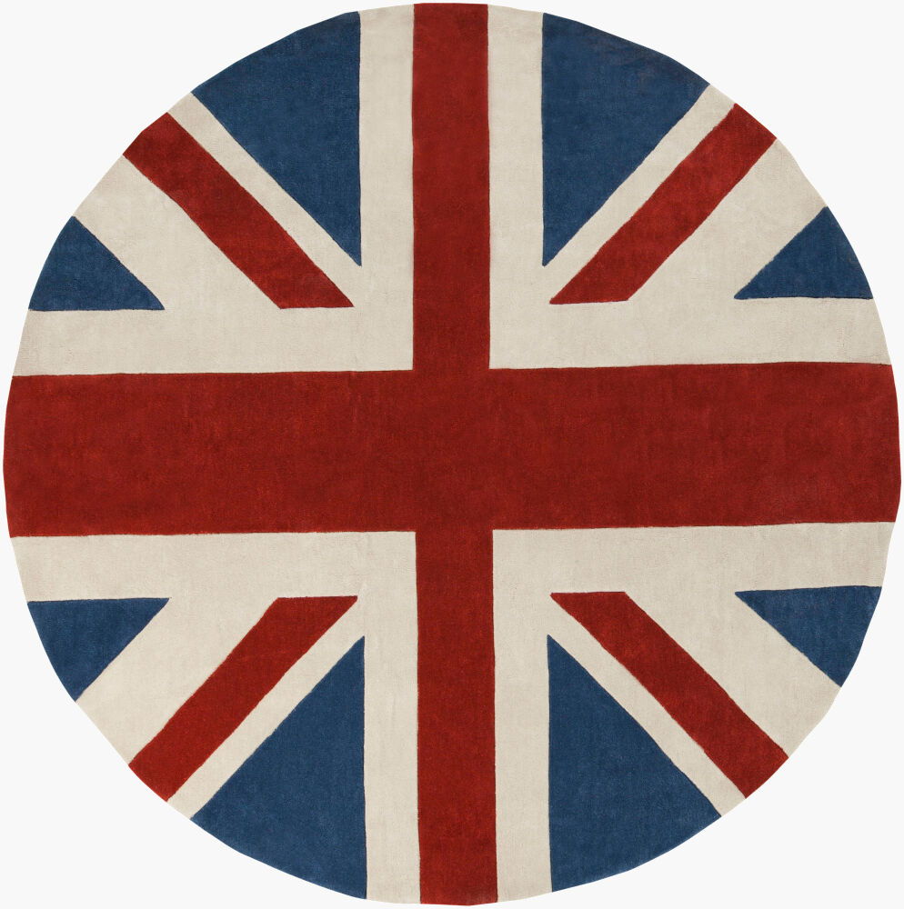 Cosmopolitan Handmade Rug, by Surya, 1'6" length x 1'6" width