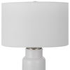 Albany White Farmhouse Table Lamp, by Uttermost, 17" width x 27.75" height x 17" depth thumbnail 6