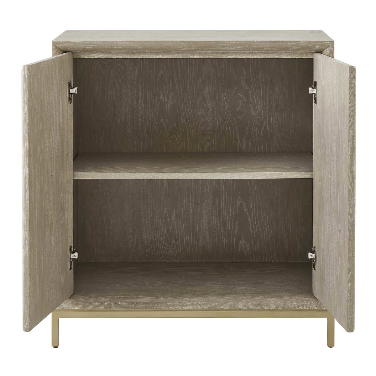 Alessia Washed 2 Door Cabinet, Cabinets & Chest by Uttermost, 30" width x 33" height x 16" depth View 7