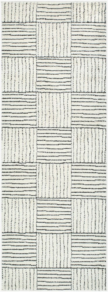 Architect Machine Woven Rug, by Surya, 7'2.61" length x 2'7.5" width