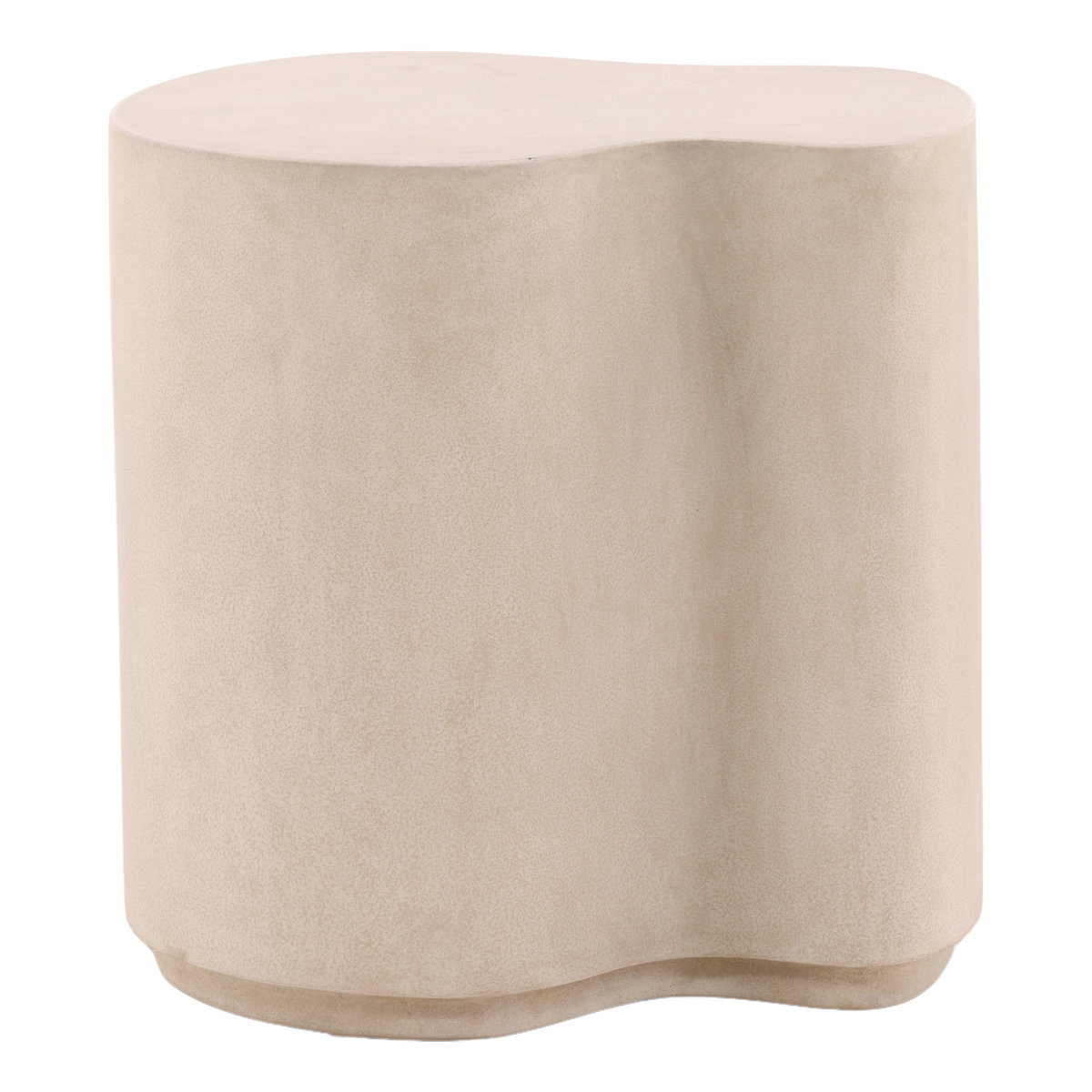 Xyra Outdoor Side Table Light Grey Large, Side & End Table by Dovetail, 21.65" width x 21.85" height x 21.65" depth View 3