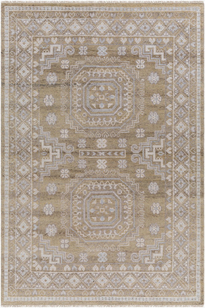 Almeria Handmade Rug, by Surya, 9' length x 6' width