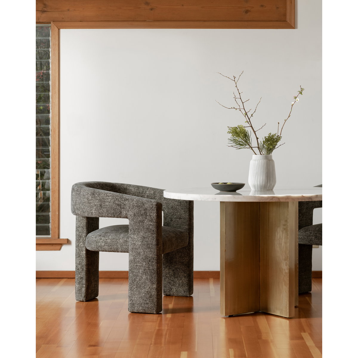 Elo Chair Black, Accent Chair by Moe's Home, 29" width x 32" height x 28" depth View 10