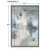 Blueprint Hand Painted Modern Art, Painting by Uttermost, 41.7" width x 61.7" height x 1.5" depth thumbnail 3
