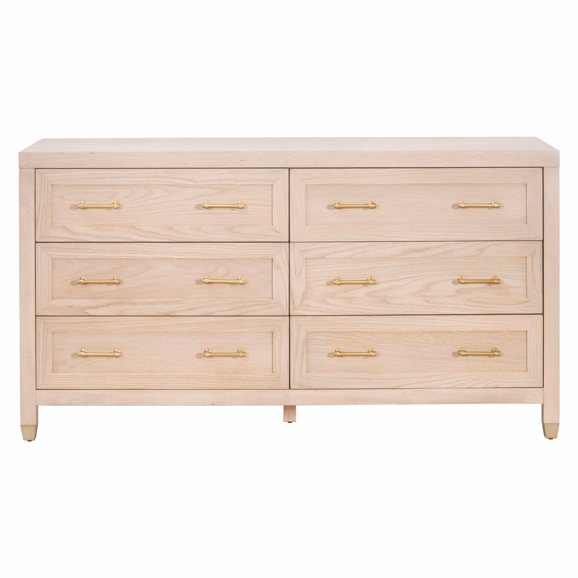 Stella 6-Drawer Double Dresser, by Essentials for Living, 66" width x 36" height x 20" depth View 1