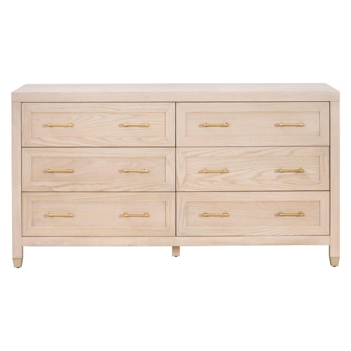 Stella 6-Drawer Double Dresser, by Essentials for Living, 66" width x 36" height x 20" depth View 1