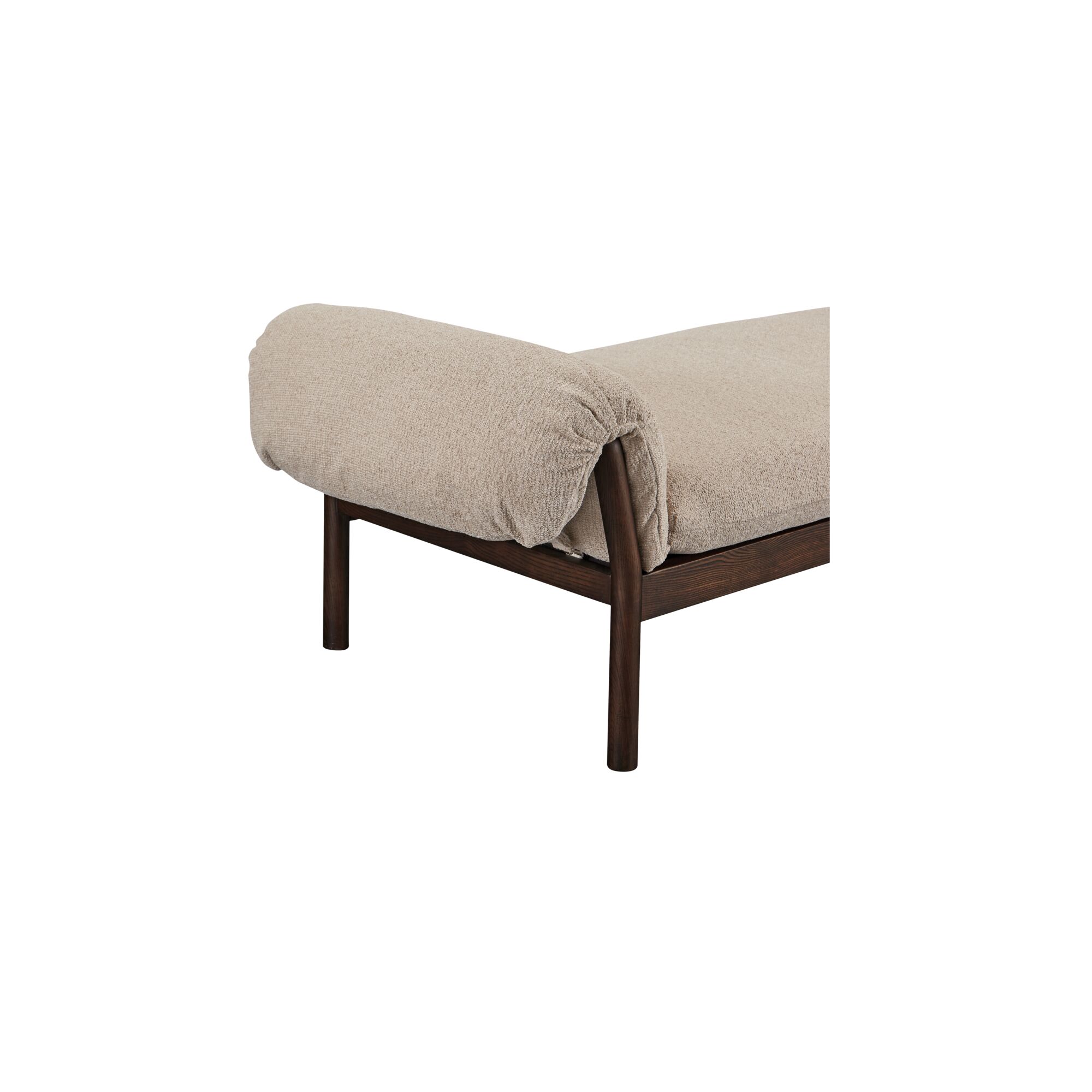 Cardero Daybed Beige, Chaise Lounges & Daybed by Moe's Home, 74.5" width x 23.5" height x 30" depth View 5