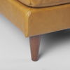 Svend 111.4L x 68.0W x 33.9H Tan Leather Right Chaise Sectional Sofa thumbnail 11
