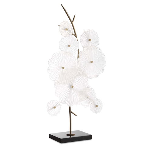 Glass Garden Table Sculpture