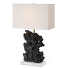 Basalt Black Stone Table Lamp thumbnail 0