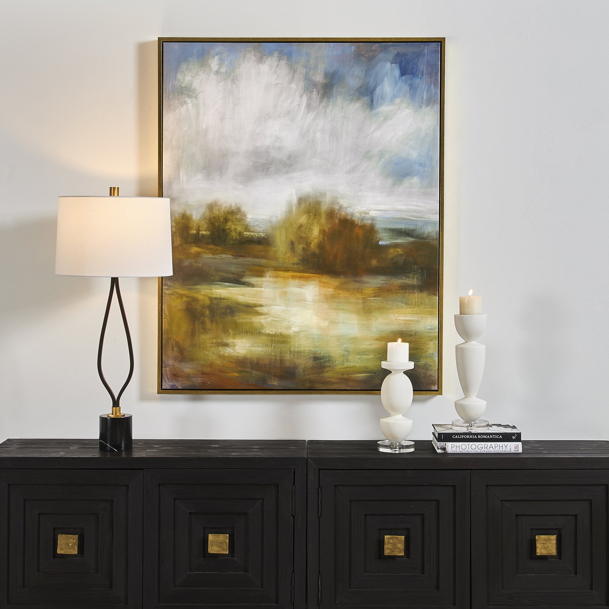 John's Field Framed Landscape Art, by Uttermost, 41.5" width x 51.5" height x 2" depth View 2