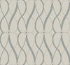 Graceful Geo Beige & Silver Wallpaper thumbnail 0