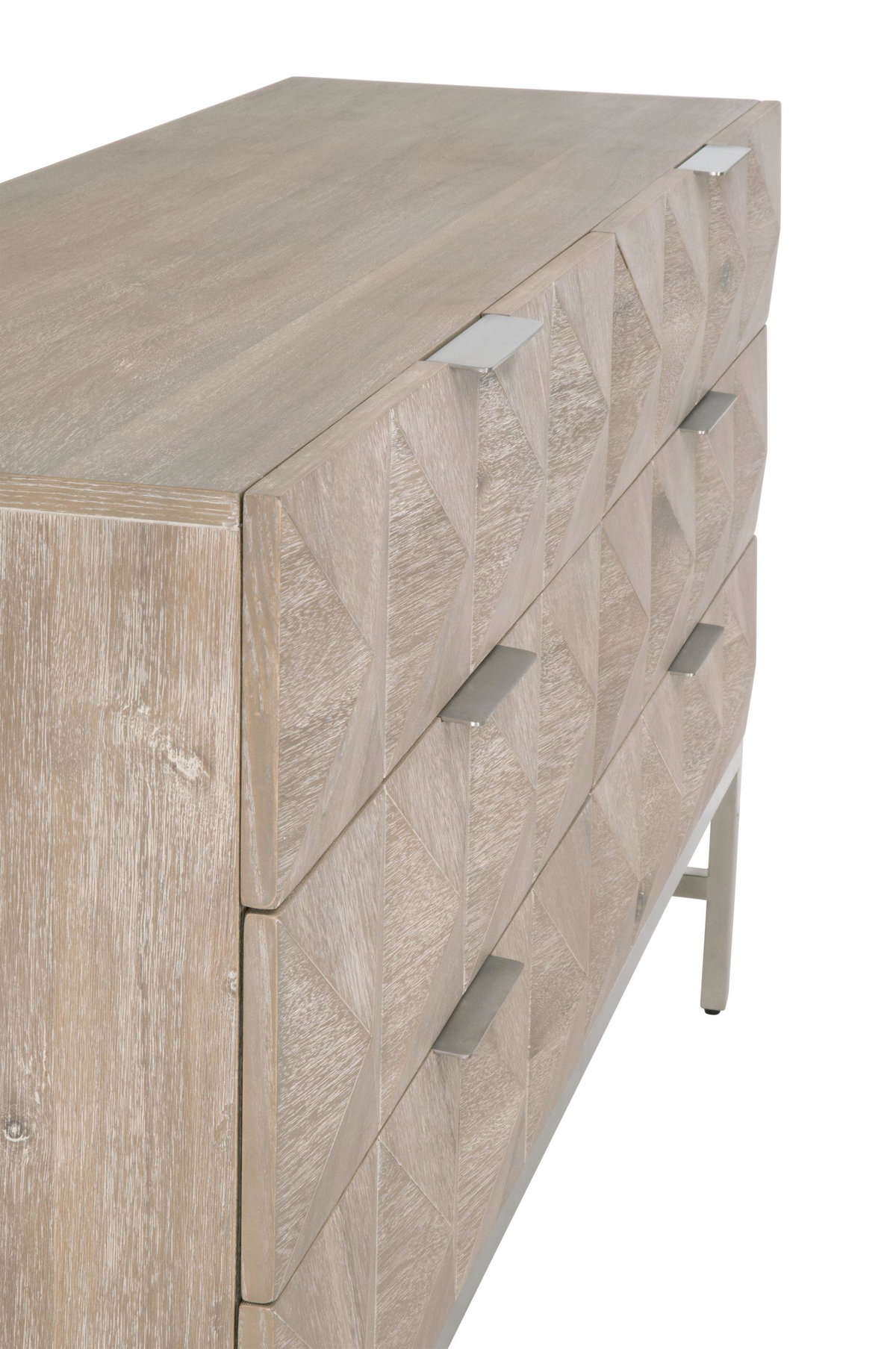 Atlas 6-Drawer Double Dresser, by Essentials for Living, 63" width x 35.5" height x 19" depth View 6