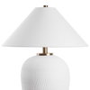 Merriton Matt White Table Lamp, by Uttermost, 2'1" width x 2'9" height x 2'1" depth thumbnail 6