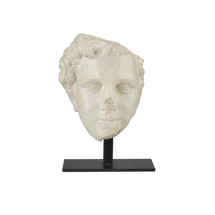 Online Designer Combined Living/Dining Composite Greek Princess Head Bust