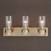 Cardiff Antique Brass 3 Light Vanity thumbnail 1