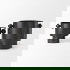 Juno 8.5H Large Black Iron Vase thumbnail 11