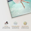 Aquatic Ballerina I (Diamond Dust), Art by Oliver Gal,  24x36 thumbnail 4