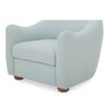 Bria Accent Chair Light Blue, by Moe's Home, 34.6" width x 29.6" height x 33.5" depth thumbnail 5