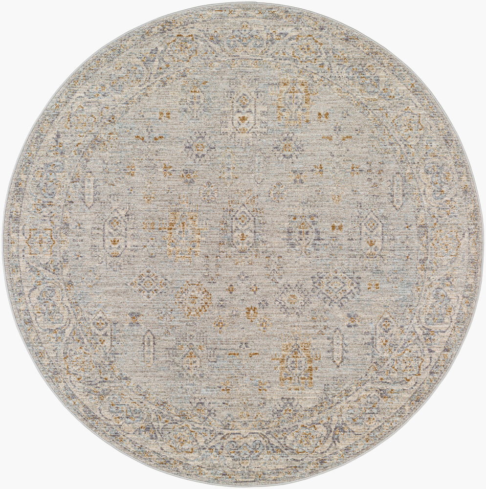 Avant Garde Machine Woven Rug, by Surya, 5'2.99" length x 5'2.99" width