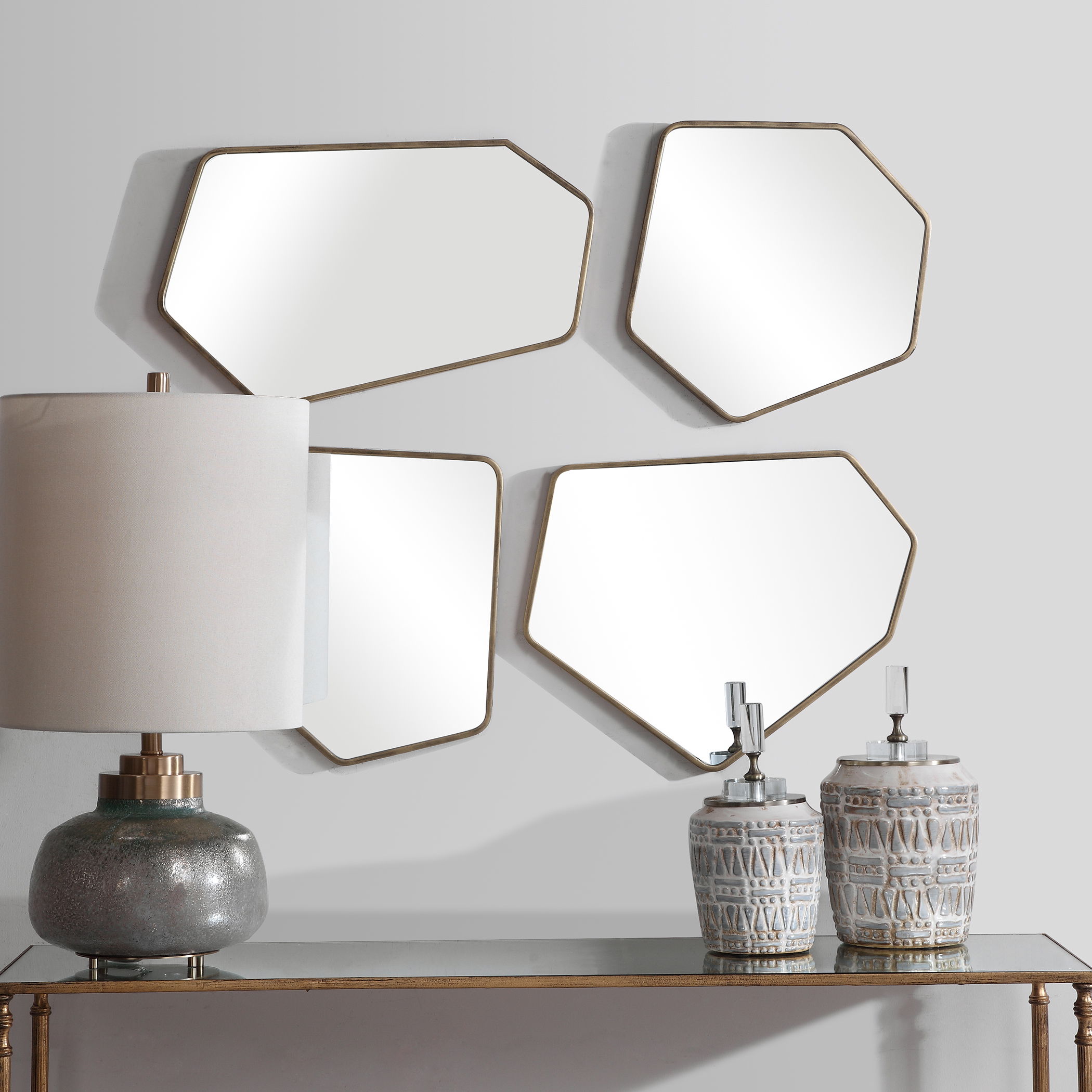 Linneah Modern Mirrors Set/4 large image 