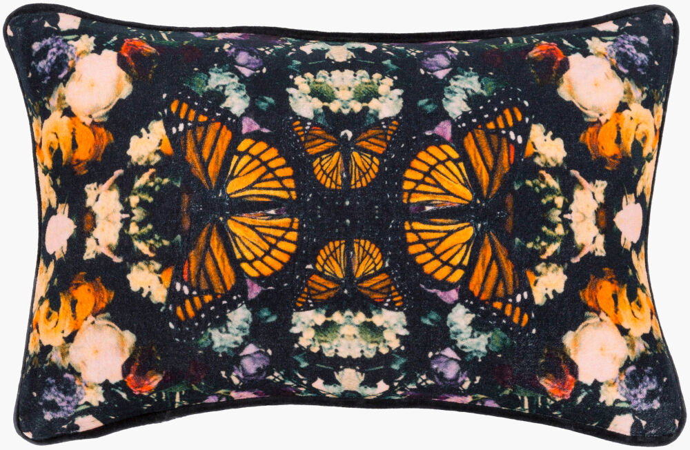 Metamorphosis Lumbar Pillow, Decorative Pillow by Surya, 13" length x 19" width