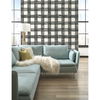 Watercolor Check Black & White Wallpaper thumbnail 2